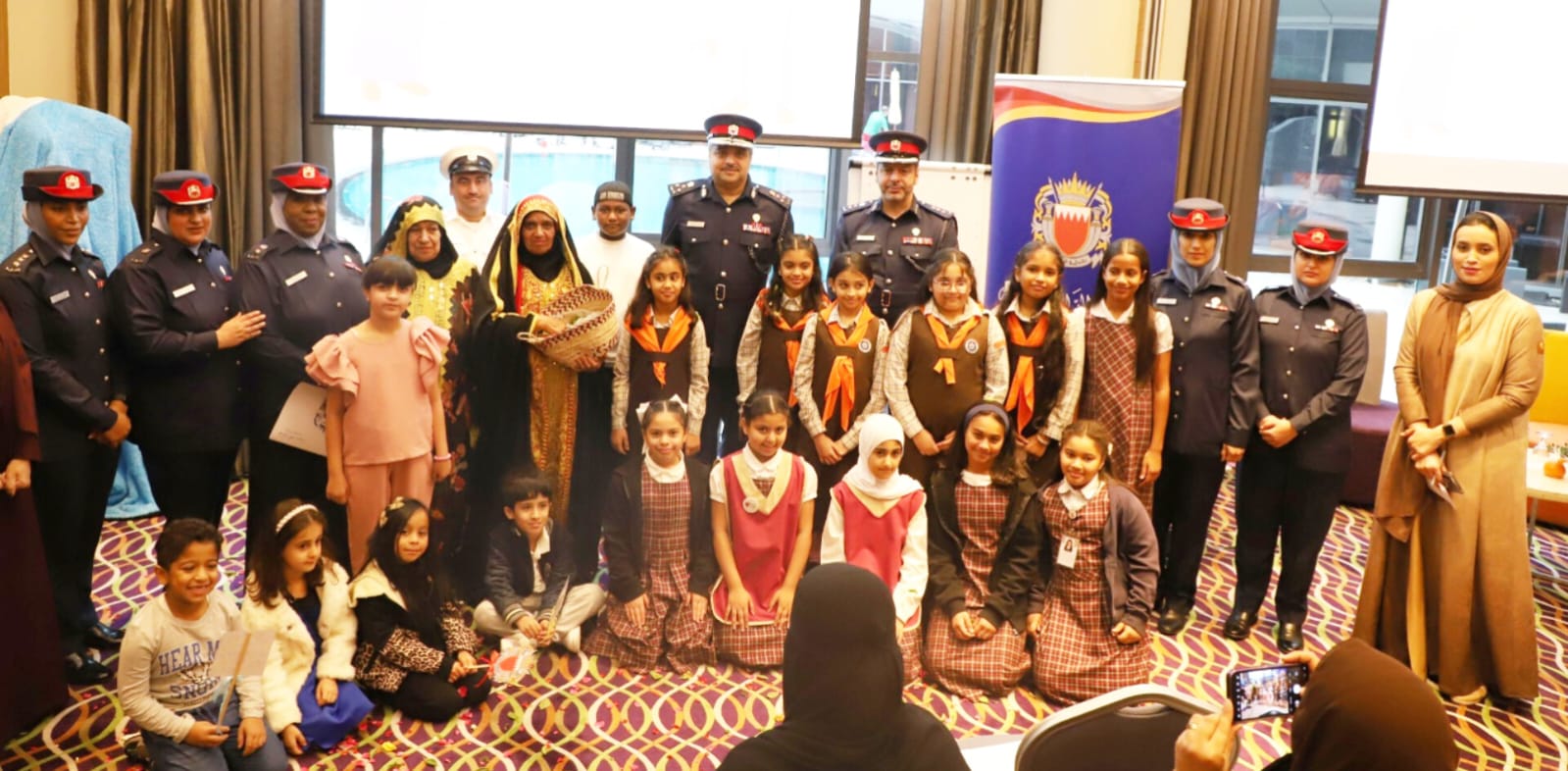 شئون المجتمع برئاسة الأمن العام تنظم فعالية بمناسبة اليوم العالمي للطفل<